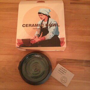 Ceramic Pottery decorative bowl   handmade from Israel by Orli